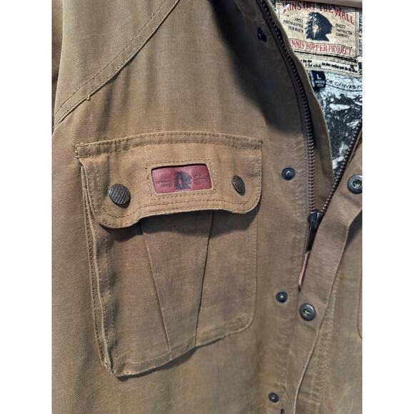 Vans x Dennis Hopper Morocco Hooded Military Jacket Sz. L RARE - Picture 8 of 16